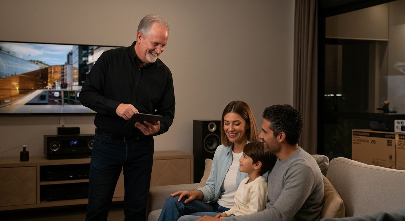 Sounds Unlimited consultation with family